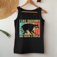 Raccoon Lover Introvert Tank Top for Men and Women Unique Gifts