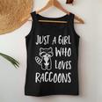 Raccoon Lover Women's Tank Top - Cute & Charming Design Unique Gifts
