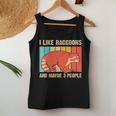 Raccoon For Men Women Raccoon Lover Introvert Women Tank Top Unique Gifts