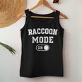 Raccoon Mode On Costume Trash Panda Animal Lover Women Tank Top Unique Gifts