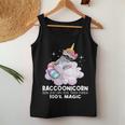 Raccoonicorn Lover Women's Tank Top - Enchanting Tranquility Unique Gifts