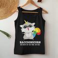 Racoonicorn Trash Panda Raccoon With Unicorn Horn Women Tank Top Unique Gifts