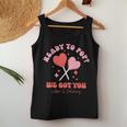 Ready To Pop Valentines Day Labor And Delivery Nurse Women Tank Top Unique Gifts
