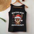 Reindeer Sold Out Christmas Owl Tank Top Frauen Lustige Geschenke