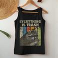 Retro Raccoon Lover Tank Top for Women | Fun Camping Style Unique Gifts