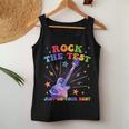 Rock The Test Testing Day Teacher Student Just Do Your Best Women Tank Top Personalized Gifts