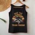 Save The Trash Pandas Raccoon Shirt Raccoon Animal T-Shirt Women Tank Top Unique Gifts