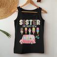 Sister Birthday Crew Ice Cream Truck Bday Ice Cream Party Camiseta sin mangas para mujer Regalos divertidos