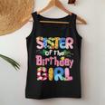 Sister Of The Birthday Girl Hawaii Family Party Decor Women Tank Top Funny Gifts