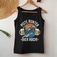 Slope Down Beer High Skier Skiing Winter Holiday Tank Top Frauen Lustige Geschenke