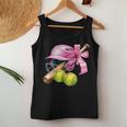 Softball Coquette Bow In My Softball Girl Era Girls Women Tank Top Personalized Gifts
