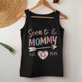 Soon To Be Mommy 2025 Mom Est 2025 Loading Promoted To Mommy Women Tank Top Personalized Gifts
