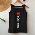 South Tyrol With South Tyrolean Eagle For And S Tank Top Frauen Lustige Geschenke