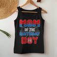Spider Web Birthday Party Mom Of The Birthday Boy Women Tank Top Personalized Gifts