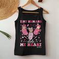 Tiny Humans Stole My Heart Nicu Nurse Happy Valentine's Day Women Tank Top Personalized Gifts