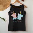 Unicorn Friends Einhorn Freunde Mädchen Kinder Tank Top Frauen Lustige Geschenke