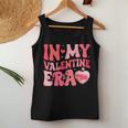 In My Valentine Era Girls Retro Disco Valentines Day Women Tank Top Personalized Gifts