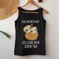Valentine's Day Ich Liebe Dich Jeden Tag Sloth Couple Tank Top Frauen Lustige Geschenke