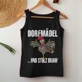 Village Girl And Pride Drauf Dorfkinder Chickenillage Tank Top Frauen Lustige Geschenke