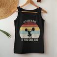 Vintage Retro Lift Like A Girl If You Can Bro Weightlifting Women Tank Top Unique Gifts