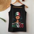 Viva Mexico Mexican Girl Independence Day Mexican Flag Women Women Tank Top Personalized Gifts