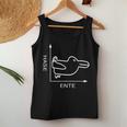 Wittgenstein Rabbit Duck Optical Illusion Tank Top Frauen Lustige Geschenke