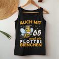 Women's 65Th Birthday With 65 Years Still A Bee Motif Tank Top Frauen Lustige Geschenke