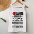 40Th Birthday 40 Years Decorative Tank Top Frauen Lustige Geschenke