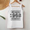 56Th Birthday 56 Years Old Born 1968 Gray Tank Top Frauen Lustige Geschenke