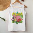 Aloha Hawaii Hawaii-Flamingo Children Nager Girls Toddler Blue Tank Top Frauen Lustige Geschenke