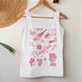 Birthday Girl Groovy Taylor First Name Personalized Heart Women Tank Top Personalized Gifts