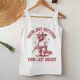 Cowboy Raccoon Women's Tank Top - Playful Western Flair Unique Gifts