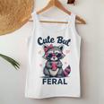 Cute Raccoon Summer Tank Top - Funny Women's Sleeveless Tee Unique Gifts