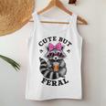 Cute Raccoon with Sunglasses - Colorful Women's Tank Top Unique Gifts