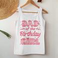 Dad And Mom Of The Birthday Girl Coquette Bow Family Party Women Tank Top Funny Gifts