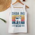 Dog Shiba Inu Mom -Intage Shiba Inu Mom Gray Tank Top Frauen Lustige Geschenke