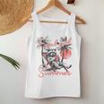 Feral Girl Summer Vacation Raccoon Meme Women’s Tank Top Unique Gifts