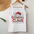 Grandma Claus Xmas Santa Matching Family Christmas Pajamas Women Tank Top Personalized Gifts