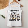 Ich Mag Halt Penguins Children's Girls' Penguin Tank Top Frauen Lustige Geschenke