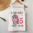 Kinder 5 Geburtstag Einhorn Mädchen 5 Jahre Alt Geburtstag Tank Top Frauen Lustige Geschenke