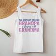 La Mejor Parte De Ser Abuelo Es Dormir Con La Abuela Camiseta sin mangas para mujer Regalos divertidos