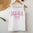 Mama Coquette Bow Retro Pink Aesthetic Mother's Day Mom Life Women Tank Top Unique Gifts