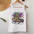 Mardigator Alligator Carnival Costume Mardi Gras Women Tank Top Personalized Gifts