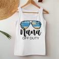Nana Off Duty Sunglasses Palm Tree Beach Sunset Mother's Day Women Tank Top Personalized Gifts