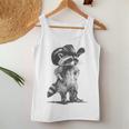 Raccoon Cowboy Graphic Tank Top for Men & Women – Trendy Meme Style Unique Gifts