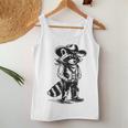 Raccoon Cowboy Western Tank Top - Unisex Country Style Unique Gifts