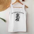 Raccoon Cowboy Women's Tank Top – Quirky Western Fun Unique Gifts
