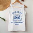 Raccoon Meme Sarcastic Women's Tank Top - Relaxed Lounge Wear Unique Gifts