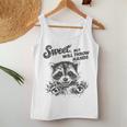 Raccoon Sarcastic Women's Tank Top - Sassy & Playful Attitude Unique Gifts
