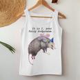Raccoon 'Trash Panda' Women's Tank Top | Fairy Godpossum Fun Unique Gifts